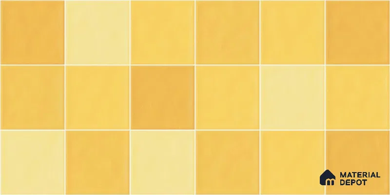 Subway Wall Tile TL 05848 B Tones Toffee Delight 2 ft x 1 ft Ceramic Glossy Finish - 9 mm | Suitable for Bathroom, Kitchen & Backsplashes | Please Expect a Slight Variation of Pattern (Sample)