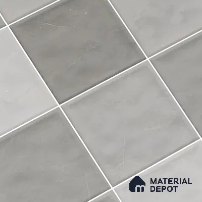 Subway Wall Tile TL 05848 D Tones Storm Cloud 2 ft x 1 ft Ceramic Glossy Finish - 9 mm | Suitable for Bathroom, Kitchen & Backsplashes | Please Expect a Slight Variation of Pattern (Sample)