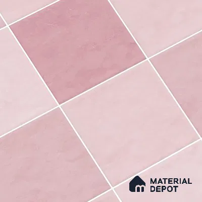 Subway Wall Tile TL 05848 Tones Blush Petal 2 ft x 1 ft Ceramic Glossy Finish - 9 mm | Suitable for Bathroom, Kitchen & Backsplashes | Please Expect a Slight Variation of Pattern