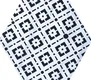 Subway Wall & Floor Tile TL 05274 Hexalite Black Ice Decor 10 x 9 inch (250x220 mm) Vitrified Matte Finish - 8 mm | Random Design | Suitable for Living Room, Accent / Feature Walls, Bathroom, Kitchen Wall & Backsplashes | Image 1