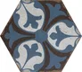 Subway Wall & Floor Tile TL 05272 C Hexalite Decor 2 Cinder Smoke 10 x 9 inch (250x220 mm) Vitrified Matte Finish - 8 mm | Random Design | Suitable for Living Room, Accent / Feature Walls, Bathroom, Kitchen Wall & Backsplashes | Image 1