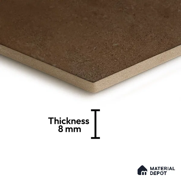 Hexagonal Wall & Floor Tile TL 05275 B Hexalite Caramel 10 x 9 inch (250x220 mm) Vitrified Matte Finish - 8 mm | Suitable for Living Room, Accent / Feature Walls, Bathroom, Kitchen Wall & Backsplashes