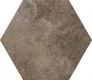 Subway Wall & Floor Tile TL 05275 C Hexalite Oxide 10 x 9 inch (250x220 mm) Vitrified Matte Finish - 8 mm | Suitable for Living Room, Accent / Feature Walls, Bathroom, Kitchen Wall & Backsplashes | Image 1