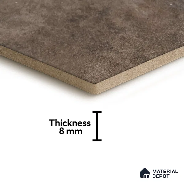 Hexagonal Wall & Floor Tile TL 05275 C Hexalite Oxide 10 x 9 inch (250x220 mm) Vitrified Matte Finish - 8 mm | Suitable for Living Room, Accent / Feature Walls, Bathroom, Kitchen Wall & Backsplashes (Sample)