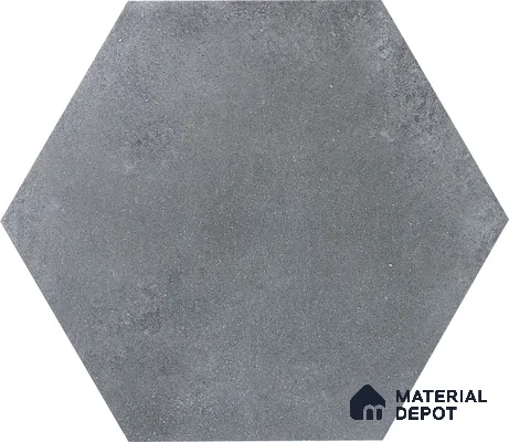 Hexagonal Wall & Floor Tile TL 05275 E Hexalite Grigio 10 x 9 inch (250x220 mm) Vitrified Matte Finish - 8 mm | Suitable for Living Room, Accent / Feature Walls, Bathroom, Kitchen Wall & Backsplashes (Sample)