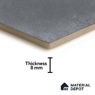 Hexagonal Wall & Floor Tile TL 05275 E Hexalite Grigio 10 x 9 inch (250x220 mm) Vitrified Matte Finish - 8 mm | Suitable for Living Room, Accent / Feature Walls, Bathroom, Kitchen Wall & Backsplashes (Sample)