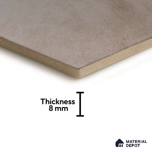 Hexagonal Wall & Floor Tile TL 05271 C Hexalite Grana Latte Base 10 x 9 inch (250x220 mm) Vitrified Matte Finish - 8 mm | Suitable for Living Room, Accent / Feature Walls, Bathroom, Kitchen Wall & Backsplashes (Sample)