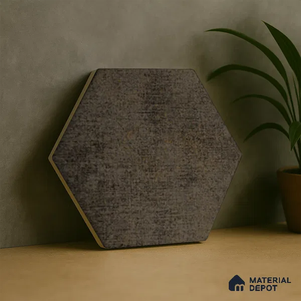 Subway Wall & Floor Tile TL 05277 B Hexalite Weaved Tepoch 10 x 9 inch (250x220 mm) Vitrified Matte Finish - 8 mm | Suitable for Accent / Feature Walls, Bathroom, Kitchen Wall & Backsplashes