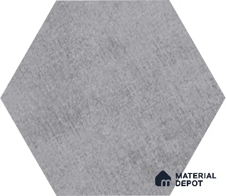 Subway Wall & Floor Tile TL 05277 C Hexalite Weaved Thunder 10 x 9 inch (250x220 mm) Vitrified Matte Finish - 8 mm | Suitable for Accent / Feature Walls, Bathroom, Kitchen Wall & Backsplashes