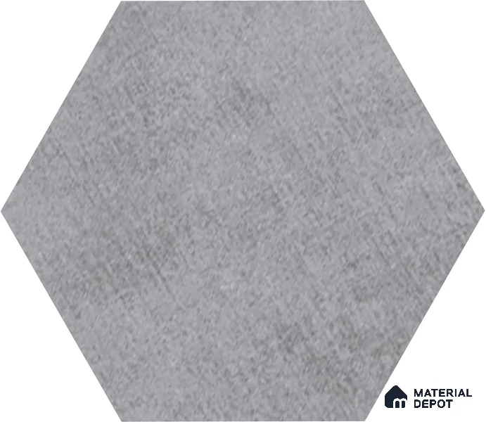 Subway Wall & Floor Tile TL 05277 C Hexalite Weaved Thunder 10 x 9 inch (250x220 mm) Vitrified Matte Finish - 8 mm | Suitable for Accent / Feature Walls, Bathroom, Kitchen Wall & Backsplashes