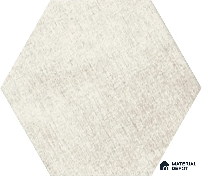 Subway Wall & Floor Tile TL 05277 D Hexalite Weaved Mushroom 10 x 9 inch (250x220 mm) Vitrified Matte Finish - 8 mm | Suitable for Accent / Feature Walls, Bathroom, Kitchen Wall & Backsplashes (Sample)