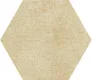 Subway Wall & Floor Tile TL 05277 Hexalite Weaved Silt 10 x 9 inch (250x220 mm) Vitrified Matte Finish - 8 mm | Suitable for Living Room, Accent / Feature Walls, Bathroom, Kitchen Wall & Backsplashes | Image 1