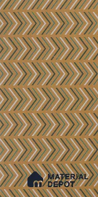 Subway Wall & Floor Tile TL 05235 B Lines & Layers Salmon Rust Decor 12 x 6 inch Vitrified Matte Finish - 8 mm | 8 Random Faces | Suitable for Accent / Feature Walls, Bathroom, Kitchen Wall & Backsplashes