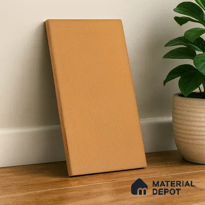 Subway Wall & Floor Tile TL 05235 Lines & Layers Salmon Rust Plain 12 x 6 inch Vitrified Matte Finish - 8 mm | 9 Random Faces | Suitable for Accent / Feature Walls, Bathroom, Kitchen Wall & Backsplashes