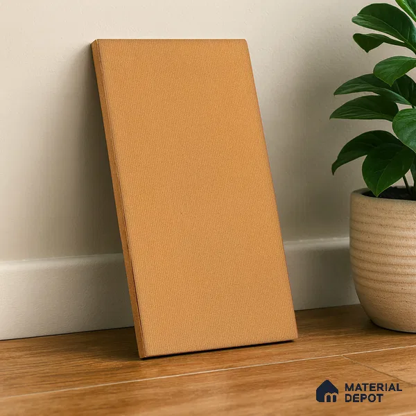 Subway Wall & Floor Tile TL 05235 Lines & Layers Salmon Rust Plain 12 x 6 inch Vitrified Matte Finish - 8 mm | 9 Random Faces | Suitable for Accent / Feature Walls, Bathroom, Kitchen Wall & Backsplashes