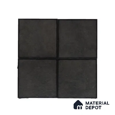 Subway Wall & Floor Tile TL 05252 C Marrueco Grizzle Grey Base 8 x 8 inch Vitrified Matte Finish - 8 mm | Suitable for Accent / Feature Walls, Bathroom, Kitchen Wall & Backsplashes | Please Expect a Slight Variation of Pattern