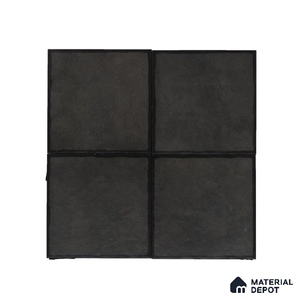 Subway Wall & Floor Tile TL 05252 C Marrueco Grizzle Grey Base 8 x 8 inch Vitrified Matte Finish - 8 mm | Suitable for Accent / Feature Walls, Bathroom, Kitchen Wall & Backsplashes | Please Expect a Slight Variation of Pattern