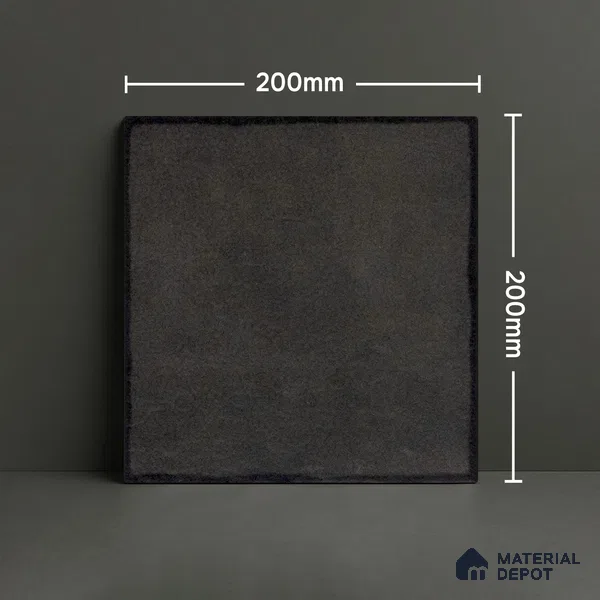 Subway Wall & Floor Tile TL 05252 C Marrueco Grizzle Grey Base 8 x 8 inch Vitrified Matte Finish - 8 mm | Suitable for Accent / Feature Walls, Bathroom, Kitchen Wall & Backsplashes | Please Expect a Slight Variation of Pattern