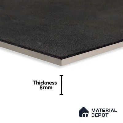 Subway Wall & Floor Tile TL 05252 C Marrueco Grizzle Grey Base 8 x 8 inch Vitrified Matte Finish - 8 mm | Suitable for Accent / Feature Walls, Bathroom, Kitchen Wall & Backsplashes | Please Expect a Slight Variation of Pattern
