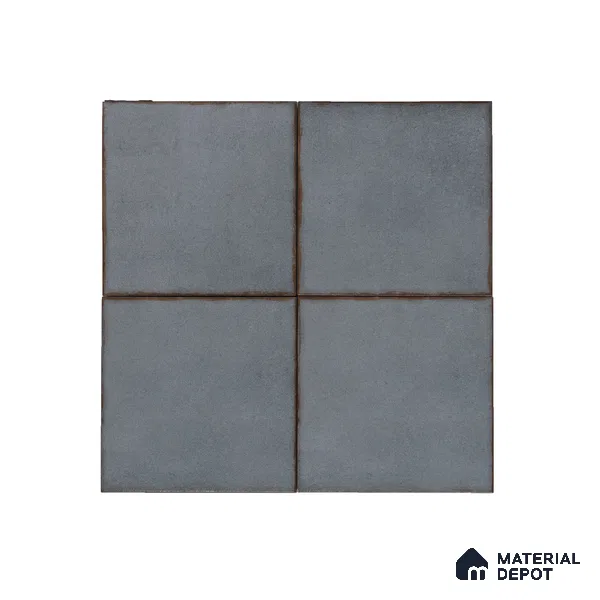 Subway Wall & Floor Tile TL 05269 C Mythos Slated Syncstone Plain 8 x 8 inch Vitrified Matte Finish - 8 mm | 12 Random Faces | Suitable for Accent / Feature Walls, Bathroom, Kitchen Wall & Backsplashes | Please Expect a Slight Variation of Pattern (Sample)