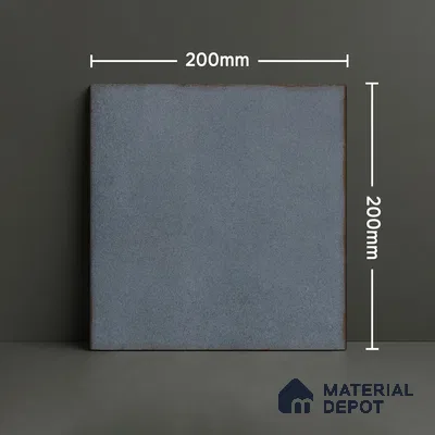Subway Wall & Floor Tile TL 05269 C Mythos Slated Syncstone Plain 8 x 8 inch Vitrified Matte Finish - 8 mm | 12 Random Faces | Suitable for Accent / Feature Walls, Bathroom, Kitchen Wall & Backsplashes | Please Expect a Slight Variation of Pattern (Sample)