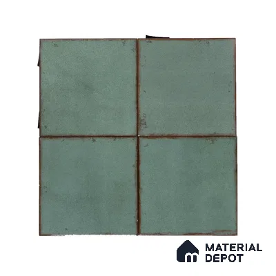 Subway Wall & Floor Tile TL 05269 E Mythos Flourish Festive Plain 8 x 8 inch Vitrified Matte Finish - 8 mm | 12 Random Faces | Suitable for Accent / Feature Walls, Bathroom, Kitchen Wall & Backsplashes | Please Expect a Slight Variation of Pattern (Sample)