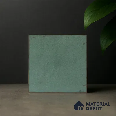 Subway Wall & Floor Tile TL 05269 E Mythos Flourish Festive Plain 8 x 8 inch Vitrified Matte Finish - 8 mm | 12 Random Faces | Suitable for Accent / Feature Walls, Bathroom, Kitchen Wall & Backsplashes | Please Expect a Slight Variation of Pattern (Sample)
