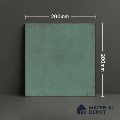 Subway Wall & Floor Tile TL 05269 E Mythos Flourish Festive Plain 8 x 8 inch Vitrified Matte Finish - 8 mm | 12 Random Faces | Suitable for Accent / Feature Walls, Bathroom, Kitchen Wall & Backsplashes | Please Expect a Slight Variation of Pattern (Sample)