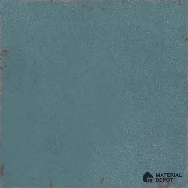 Subway Wall & Floor Tile TL 05269 Mythos Navia Azul Plain 8 x 8 inch Vitrified Matte Finish - 8 mm | 12 Random Faces | Suitable for Accent / Feature Walls, Bathroom, Kitchen Wall & Backsplashes | Please Expect a Slight Variation of Pattern (Sample)