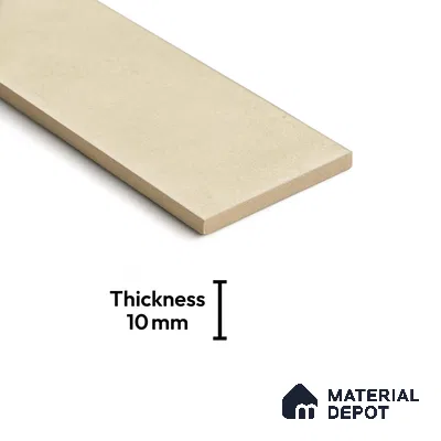 Subway Wall Tile TL 06161 D Eclat Blanc Lustrous Latte 12 x 3 inch Ceramic Glossy Finish - 10 mm | 48 Random Design | Suitable for Accent / Feature Walls, Bathroom, Kitchen Wall & Backsplashes