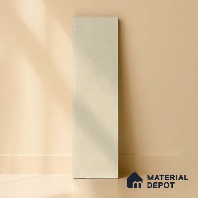 Subway Wall Tile TL 06161 D Eclat Blanc Lustrous Latte 12 x 3 inch Ceramic Glossy Finish - 10 mm | 48 Random Design | Suitable for Accent / Feature Walls, Bathroom, Kitchen Wall & Backsplashes