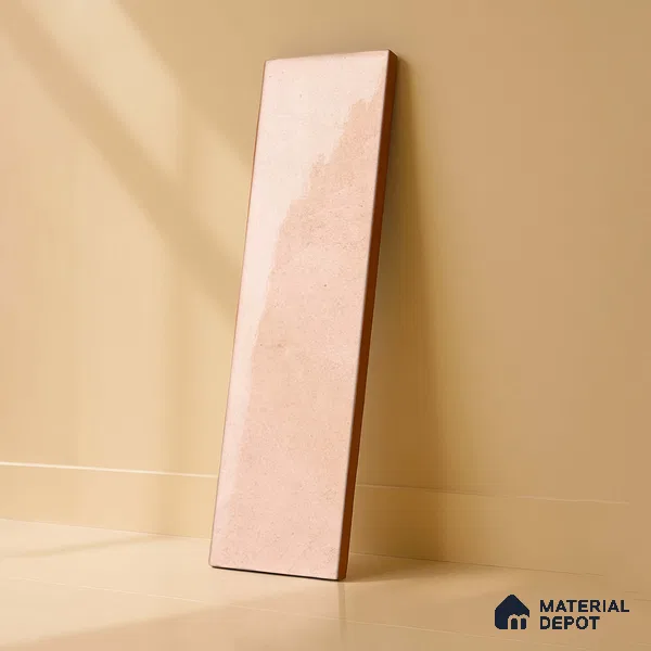 Subway Wall Tile TL 06161 G Eclat Blanc Glint Surface 12 x 3 inch Ceramic Glossy Finish - 10 mm | 48 Random Design | Suitable for Accent / Feature Walls, Bathroom, Kitchen Wall & Backsplashes (Sample)