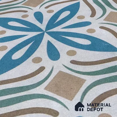 Subway Moroccan Wall & Floor Tile TL 05255 B Silonite Minerva Decor 8 x 8 inch Vitrified Matte Finish - 8 mm | Random Design | Suitable for Accent / Feature Walls, Bathroom, Kitchen Wall & Backsplashes | Please Expect a Slight Variation of Pattern (Sample)