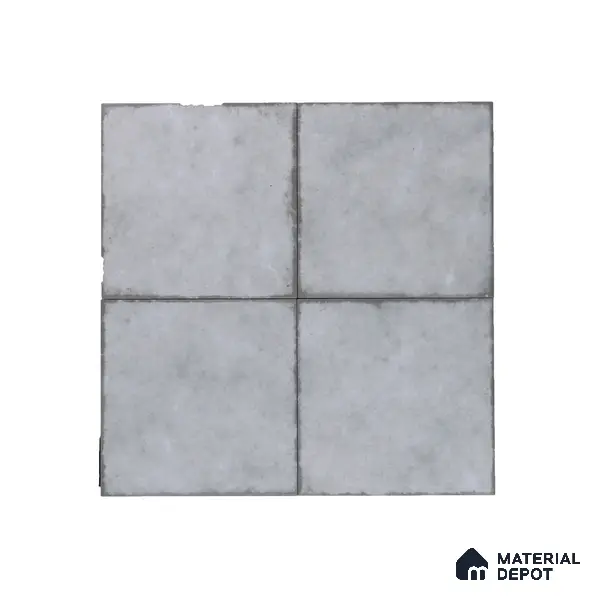 Subway Wall & Floor Tile TL 05255 Silonite Minerva Plain 8 x 8 inch Vitrified Matte Finish - 8 mm | Suitable for Accent / Feature Walls, Bathroom, Kitchen Wall & Backsplashes | Please Expect a Slight Variation of Pattern
