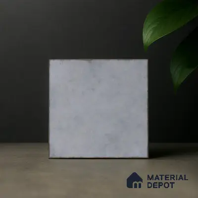 Subway Wall & Floor Tile TL 05255 Silonite Minerva Plain 8 x 8 inch Vitrified Matte Finish - 8 mm | Suitable for Accent / Feature Walls, Bathroom, Kitchen Wall & Backsplashes | Please Expect a Slight Variation of Pattern
