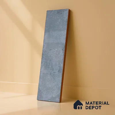 Subway Wall & Floor Tile TL 05227 B Urbanto Base Grey 12 x 3 inch Vitrified Matte Finish - 8 mm | 36 Random Faces | Suitable for Accent / Feature Walls, Bathroom, Kitchen Wall & Backsplashes (Sample)