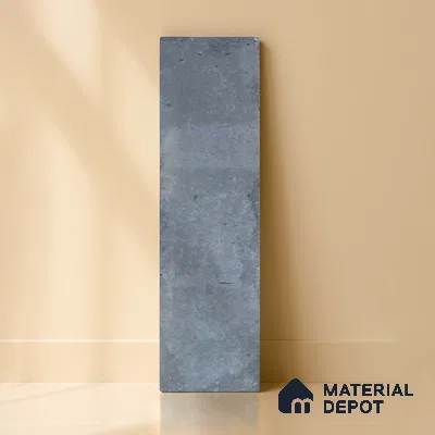 Subway Wall & Floor Tile TL 05227 B Urbanto Base Grey 12 x 3 inch Vitrified Matte Finish - 8 mm | 36 Random Faces | Suitable for Accent / Feature Walls, Bathroom, Kitchen Wall & Backsplashes (Sample)