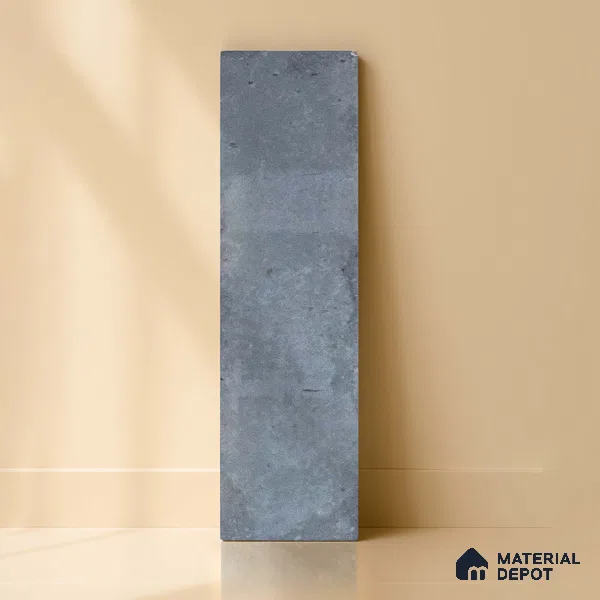 Subway Wall & Floor Tile TL 05227 B Urbanto Base Grey 12 x 3 inch Vitrified Matte Finish - 8 mm | 36 Random Faces | Suitable for Accent / Feature Walls, Bathroom, Kitchen Wall & Backsplashes (Sample)