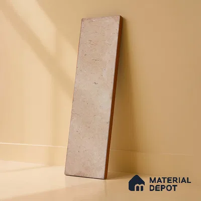 Subway Wall & Floor Tile TL 05227 C Urbanto Base Beige 12 x 3 inch Vitrified Matte Finish - 8 mm | 36 Random Faces | Suitable for Accent / Feature Walls, Bathroom, Kitchen Wall & Backsplashes (Sample)