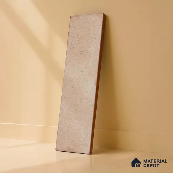Subway Wall & Floor Tile TL 05227 C Urbanto Base Beige 12 x 3 inch Vitrified Matte Finish - 8 mm | 36 Random Faces | Suitable for Accent / Feature Walls, Bathroom, Kitchen Wall & Backsplashes (Sample)