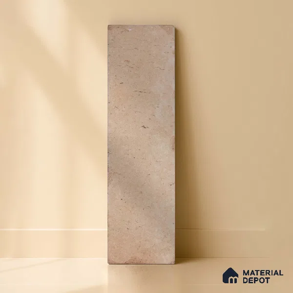 Subway Wall & Floor Tile TL 05227 C Urbanto Base Beige 12 x 3 inch Vitrified Matte Finish - 8 mm | 36 Random Faces | Suitable for Accent / Feature Walls, Bathroom, Kitchen Wall & Backsplashes (Sample)
