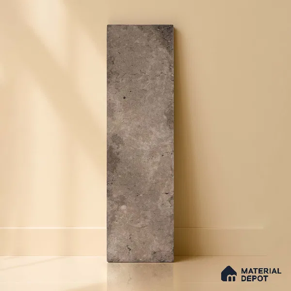 Subway Wall & Floor Tile TL 05227 Urbanto Base Brown 12 x 3 inch Vitrified Matte Finish - 8 mm | 36 Random Faces | Suitable for Accent / Feature Walls, Bathroom, Kitchen Wall & Backsplashes (Sample)