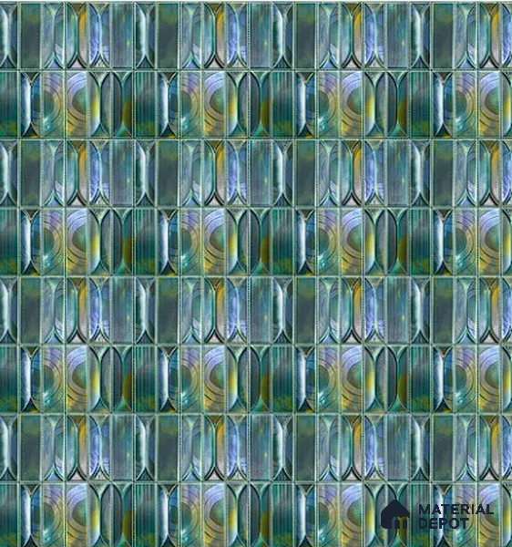 Faux Subway Wall Tile TL 06355 E  Baystone 12 inch x 12 inch Ceramic Matte Finish - 9.5 mm | Suitable for Accent / Feature Walls, Bathroom, Kitchen Wall & Backsplashes | Please Expect a Slight Variation of Pattern (Sample)