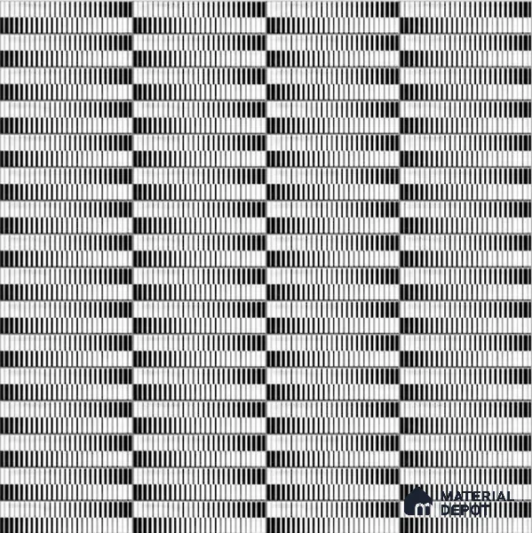 Faux Subway Wall Tile TL 06350 City 12 inch x 12 inch Ceramic Matte Finish - 9.5 mm | Suitable for Accent / Feature Walls, Bathroom, Kitchen Wall & Backsplashes | Please Expect a Slight Variation of Pattern