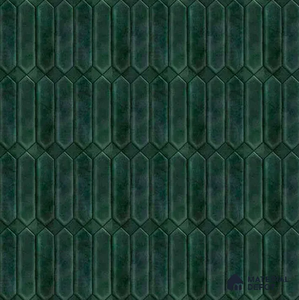Faux Subway Wall Tile TL 06347 B  Picket Gardenrix 12 inch x 12 inch Ceramic Matte Finish - 9.5 mm | Suitable for Accent / Feature Walls, Bathroom, Kitchen Wall & Backsplashes | Please Expect a Slight Variation of Pattern
