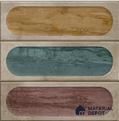 Faux Subway Wall Tile TL 06333  Formova 12 inch x 12 inch Ceramic Matte Finish - 9.5 mm | Suitable for Accent / Feature Walls, Bathroom, Kitchen Wall & Backsplashes | Please Expect a Slight Variation of Pattern