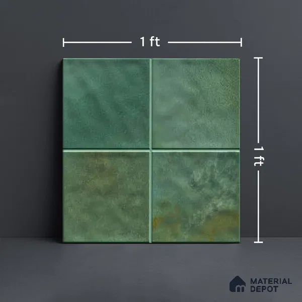 Subway  Wall Tile TL 06336 B  Strixtone 12 inch x 12 inch Ceramic Glossy Finish - 9.5 mm | Suitable for Accent / Feature Walls, Bathroom, Kitchen Wall & Backsplashes | Please Expect a Slight Variation of Pattern (Sample)