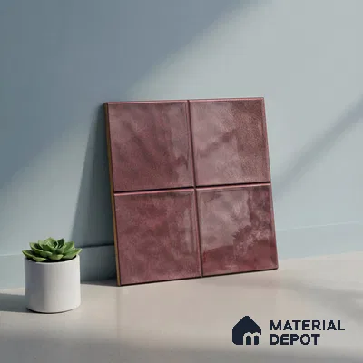 Subway  Wall Tile TL 06336 C  Laygrid 12 inch x 12 inch Ceramic Glossy Finish - 9.5 mm | Suitable for Accent / Feature Walls, Bathroom, Kitchen Wall & Backsplashes | Please Expect a Slight Variation of Pattern