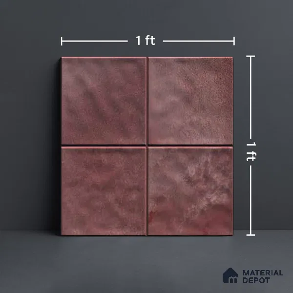 Subway  Wall Tile TL 06336 C  Laygrid 12 inch x 12 inch Ceramic Glossy Finish - 9.5 mm | Suitable for Accent / Feature Walls, Bathroom, Kitchen Wall & Backsplashes | Please Expect a Slight Variation of Pattern