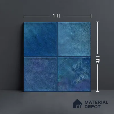 Subway  Wall Tile TL 06336 D  Netflow 12 inch x 12 inch Ceramic Glossy Finish - 9.5 mm | Suitable for Accent / Feature Walls, Bathroom, Kitchen Wall & Backsplashes | Please Expect a Slight Variation of Pattern (Sample)